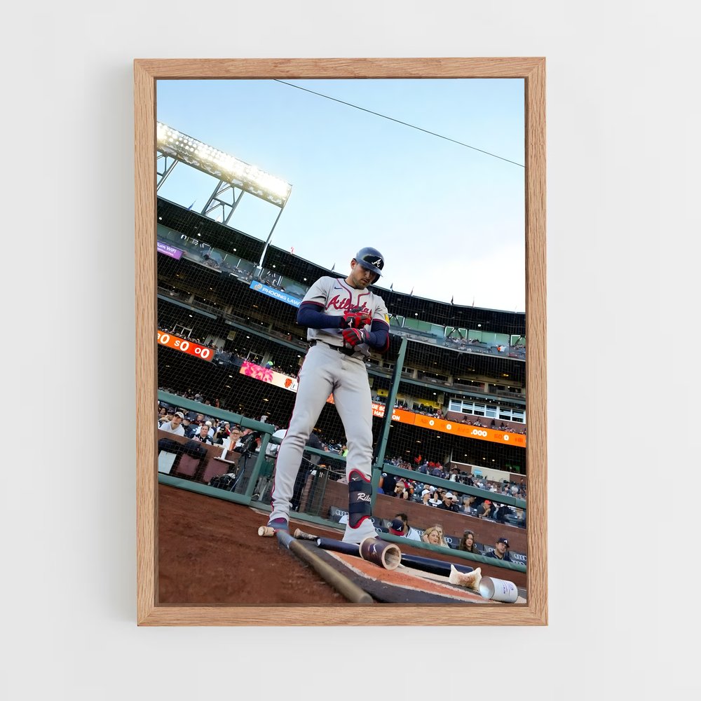 Poster Home Run Legend – affiche Baseball (vue 4)